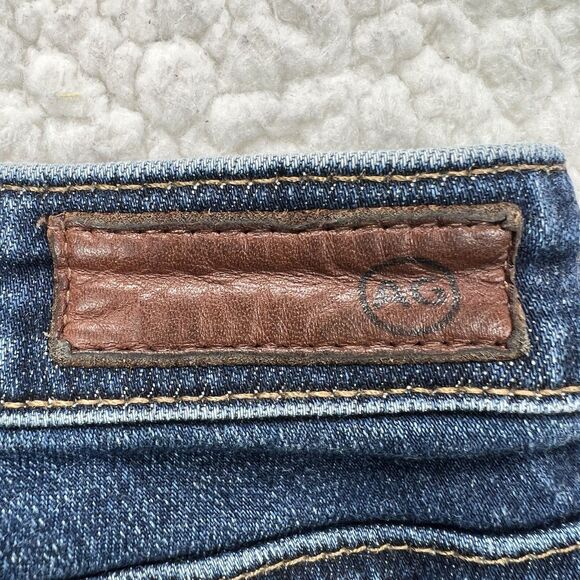 AG Adriano Goldschmied Jeans The Stilt Cigarette Leg Women’s 26R Distressed - Picture 7 of 15